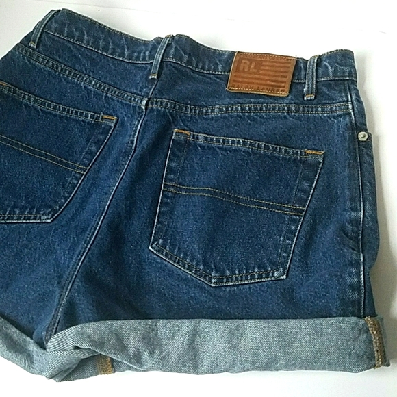Polo Ralph Lauren Pants - Vintage 90s Ralph Lauren jean shorts 14